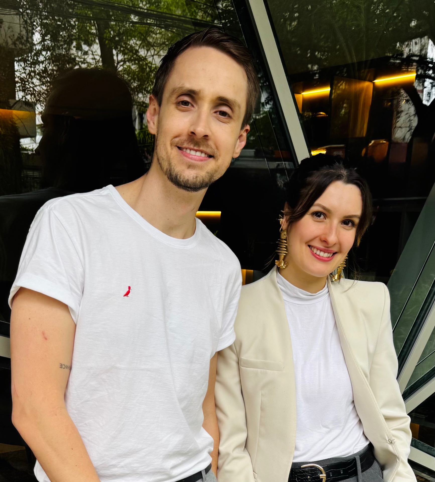 Vinícius e Isadora Lenz — sócios da Next Wave